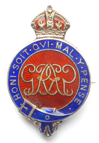 WW2 Grenadier Guards silver regimental sweetheart brooch