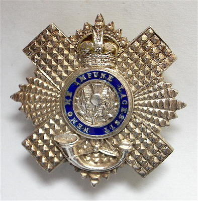 WW1 4th & 5th Bn Royal Scots 1915 silver sweetheart brooch