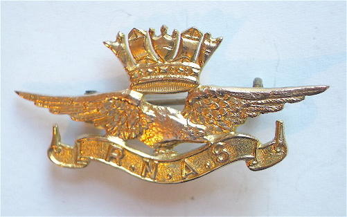 WW1 Royal Naval Air Service gold sweetheart brooch