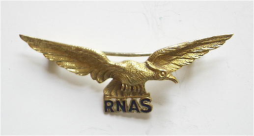 WW1 Royal Naval Air Service RNAS sweetheart brooch