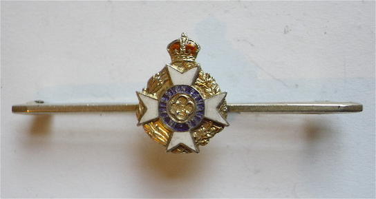 WW2 Royal Army Chaplains Department silver regimental brooch