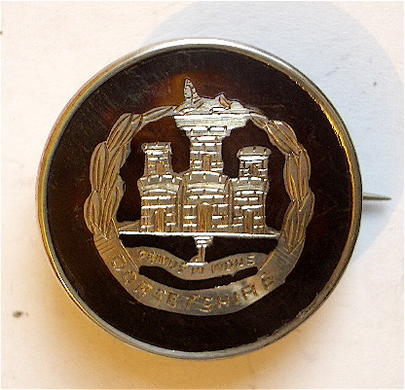 Dorsetshire Regiment 1917 silver sweetheart brooch