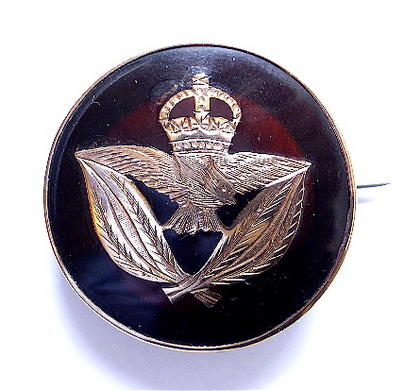 WW1 Royal Air Force 1918 Gold RAF sweetheart brooch