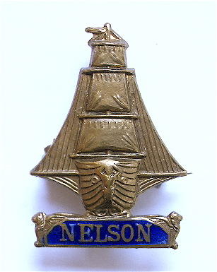 WWI Royal Naval Division Nelson Battalion RND sweetheart brooch