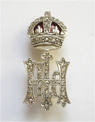Highland Light Infantry diamond regimental sweetheart brooch