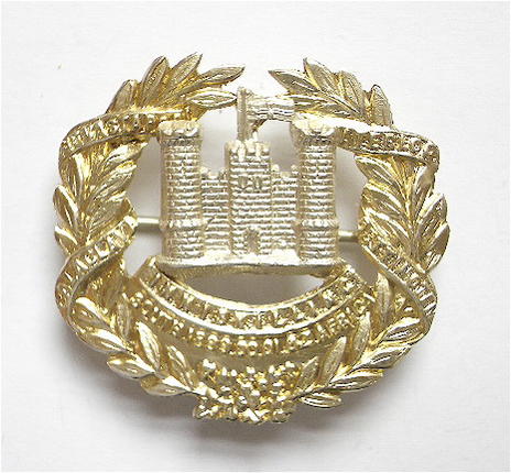 6th Inniskilling Dragoons 1902 silver sweetheart brooch