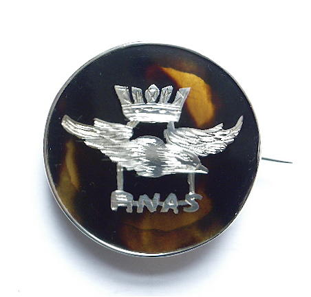 Royal Naval Air Service 1916 silver RNAS sweetheart brooch
