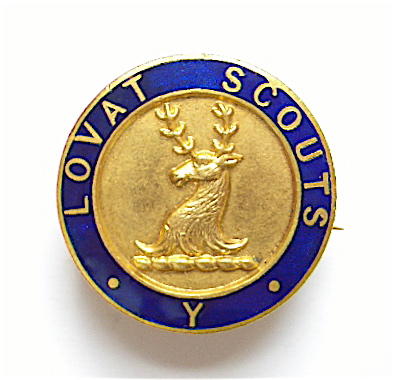 Lovat Scouts Yeomanry sweetheart brooch