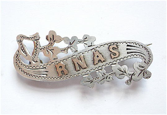 Royal Naval Air Service 1916 silver RNAS sweetheart brooch