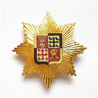 13th County of London Kensington Regiment gold sweetheart brooch