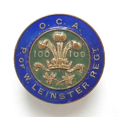 Leinster Regiment old comrades association lapel badge