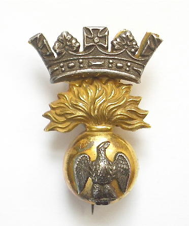 Royal Irish Fusiliers officers pin badge