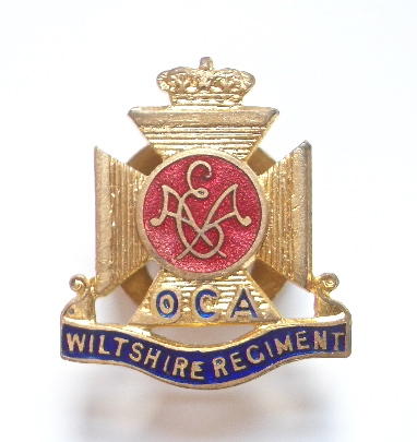 Wiltshire Regiment old comrades association lapel badge