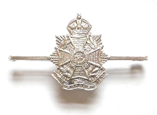 The Border Regiment silver sweetheart brooch