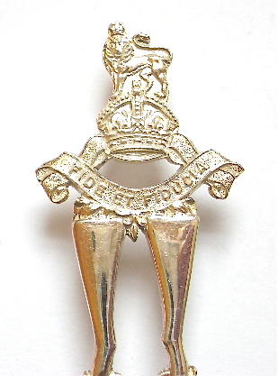 Royal Army Pay Corps 1937 hallmarked silver regimental rifle spoon