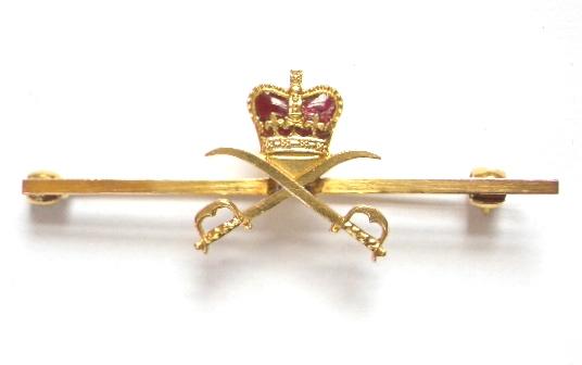 Army Physical Training Corps 1960 hallmarked gold regimental brooch