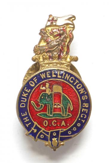 West Riding Regiment old comrades association lapel badge