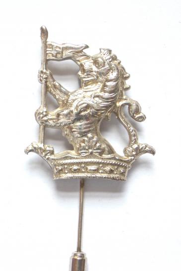 Crest of the Duke of Wellington 1994 hallmarked silver stick pin brooch