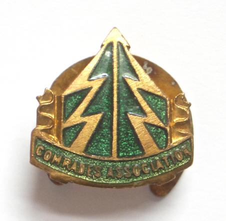 Reconnaissance Corps comrades association badge