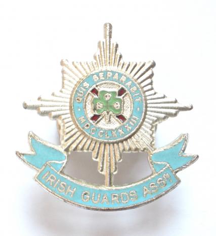 Irish Guards Association lapel badge