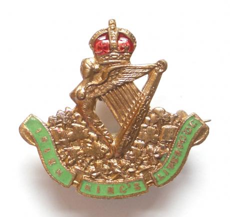8th Irish Battalion King's Liverpool Regiment sweetheart brooch
