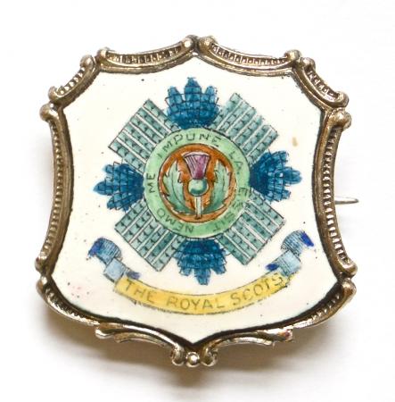 Royal Scots regimental sweetheart brooch