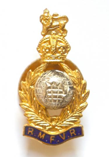 Royal Marines Forces Volunteer Reserve RMFVR badge c1948 to 1953
