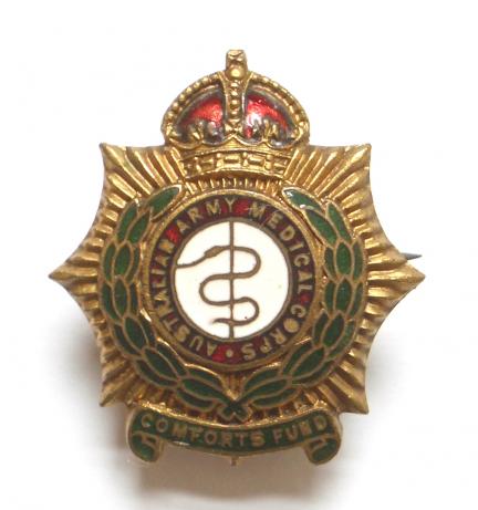 Australian Army Medical Corps Comforts Fund Home Front Badge.