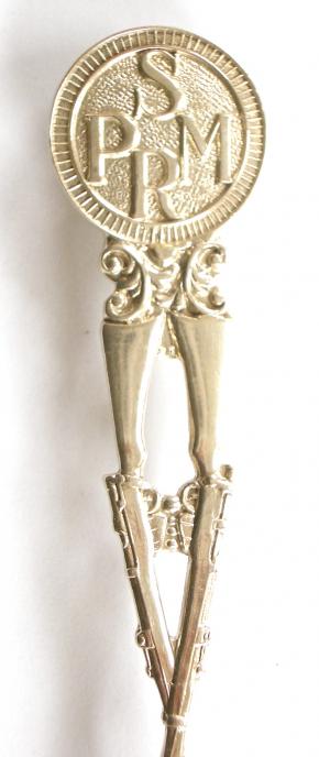 Southern Province Mounted Rifles 1928 silver regimental spoon
