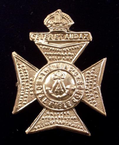 The Kings Royal Rifle Corps 1916 silver sweetheart brooch