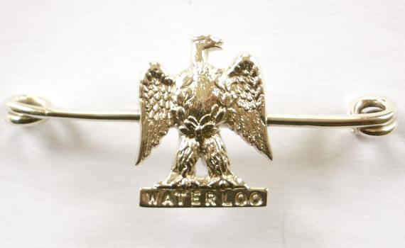 WW1 The 2nd Dragoons (Royal Scots Greys) Silver Cavalry Sweetheart Brooch.