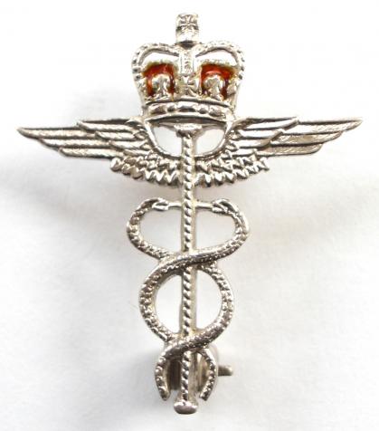 EIIR Princess Marys Royal Air Force Nursing Service Silver & Enamel PMRAFNS Brooch.