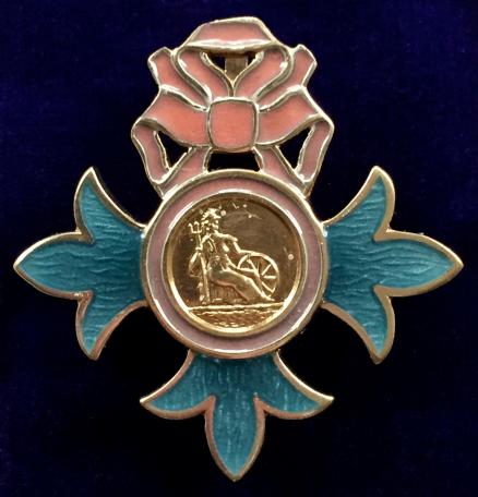 The British Empire Brooch designed by Norman Grant.