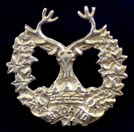 Gordon Highlanders Silver Scottish Regimental Sweetheart Brooch.