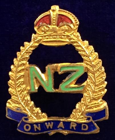 WW1 New Zealand Military Forces Sweetheart Brooch.