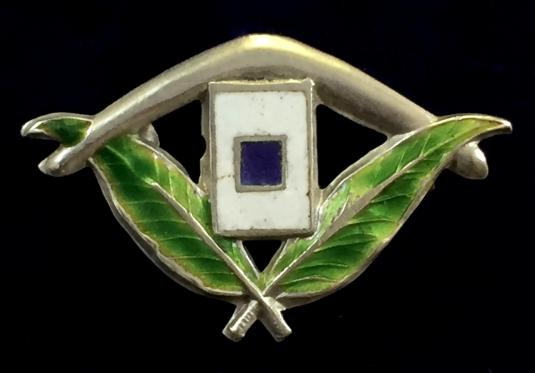 1918 Souvenir of 2nd Anniversary of 5th Pioneer Australian Imperial Force Silver Brooch.