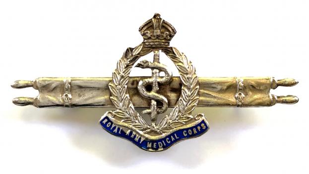 Royal Army Medical Corps Stretcher Bearer RAMC 1915 silver sweetheart brooch