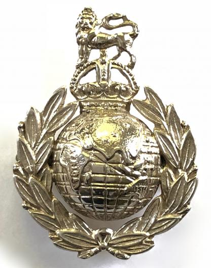 Royal Marines silver regimental sweetheart brooch
