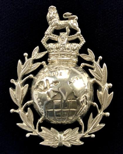 Royal Marine 1906 hallmarked silver regimental sweetheart brooch