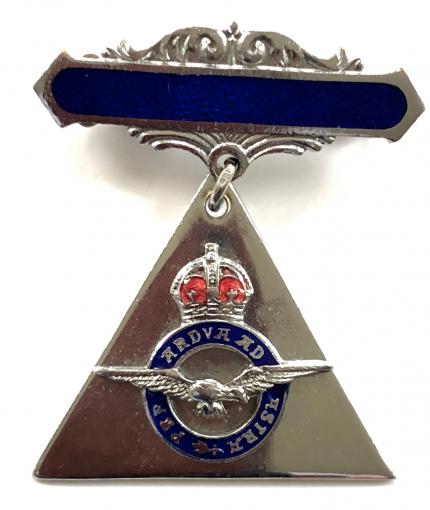 WW2 Royal Air Force RAF Per Ardva Ad Astra sweetheart brooch