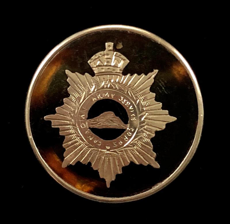 Canadian Engineers CEF 1917 hallmarked silver sweetheart brooch