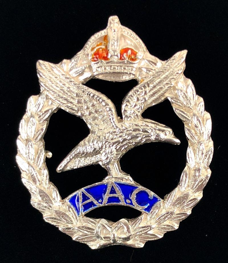 Army Air Corps silver regimental sweetheart brooch