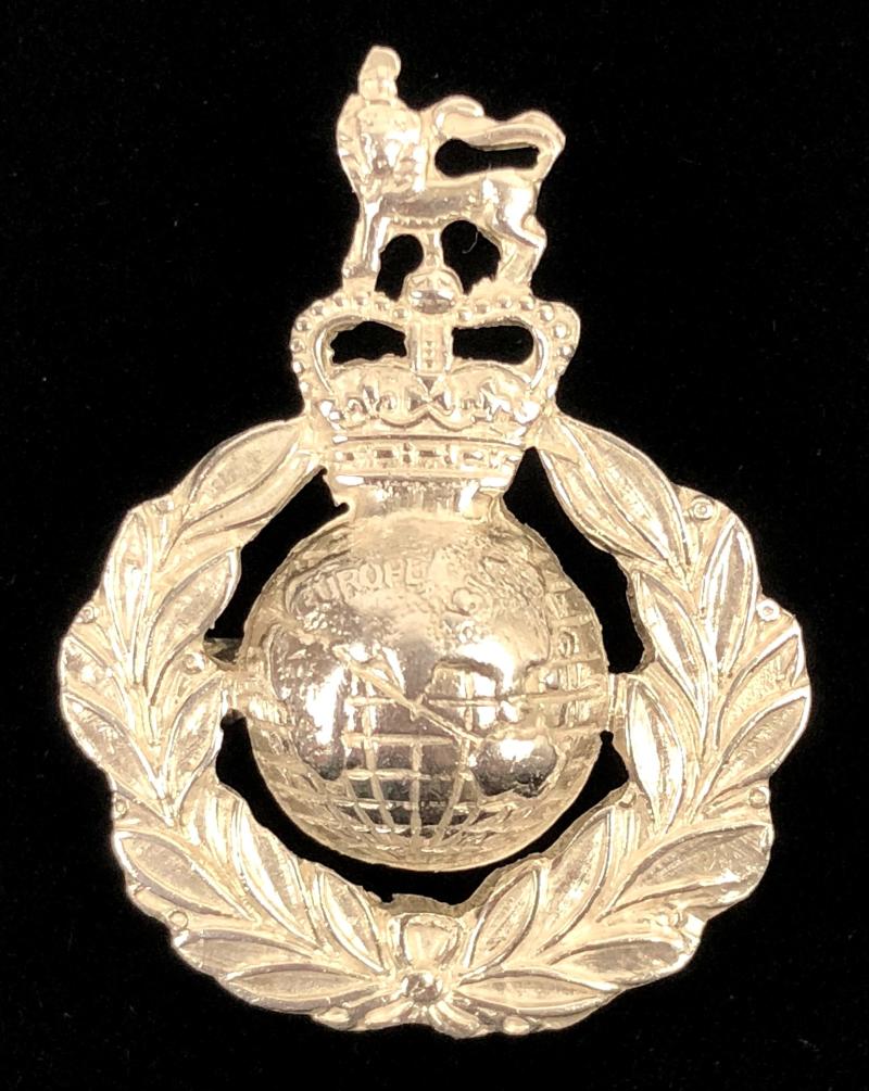 EIIR Royal Marines silver sweetheart brooch by Dalman & Narborough