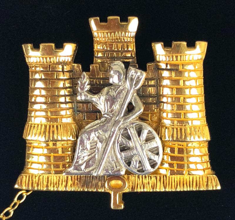1st Battalion Royal Anglian Regiment 1999 Gold Regimental Brooch
