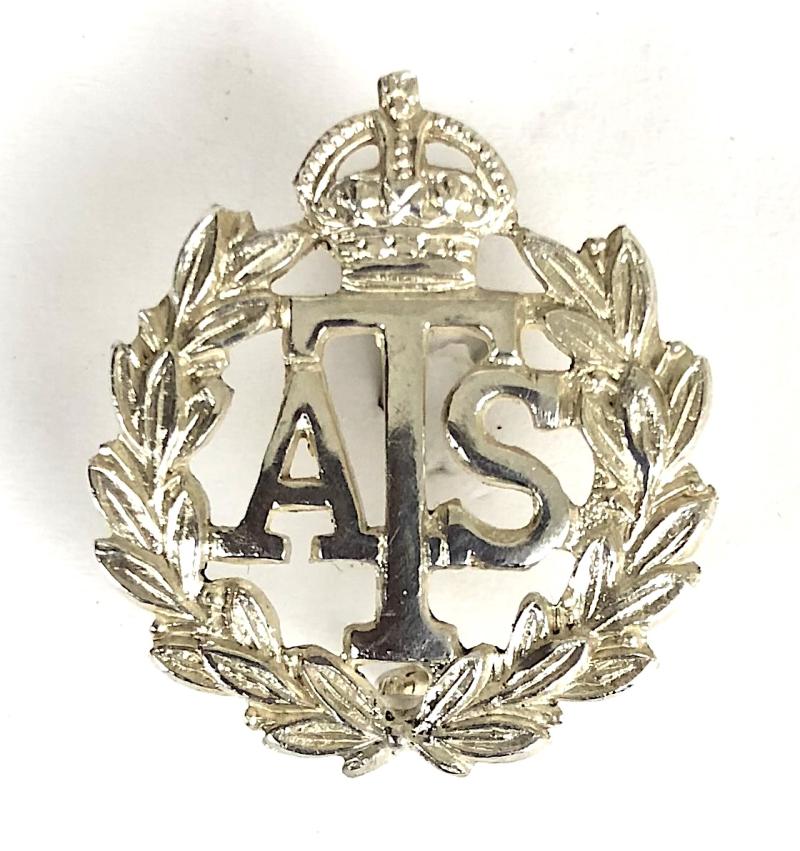 Auxiliary Territorial Service ATS official issue numbered pin badge