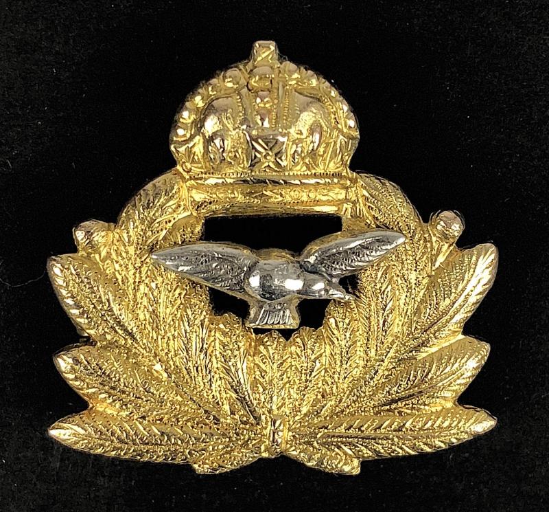 WW1 Royal Naval Air Service officers style 9ct gold RNAS sweetheart brooch